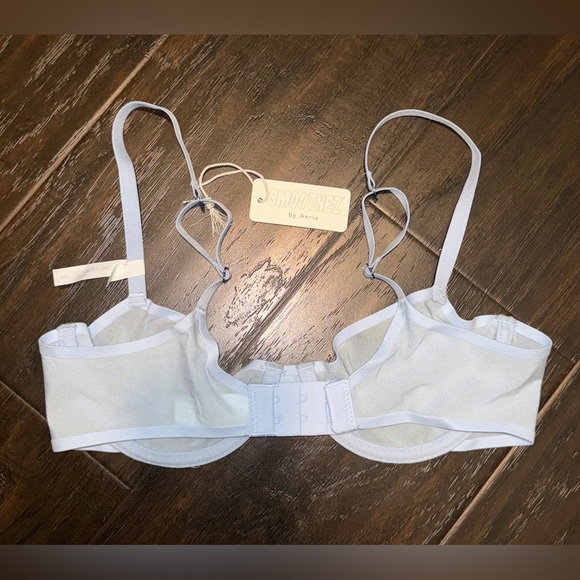 🦋 NWT! Aerie Smoothez Mesh Unlined Balconette Bra - Picture 6 of 14